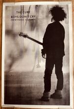 The Cure Boys Don’t Cry (New Voice-Club Mix) Vintage Poster Robert Smith