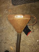 Vintage Metal Swan Neck Fuel Funnel