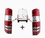 Tail Light Lens Covers L+R for Mercedes Sprinter 2006–2018 Rear Lamp Pair N/S O/