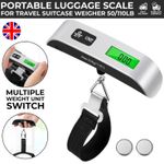 Luggage Scale Portable Digital Weight Scale for Travel Suitcase Weigher 50/110lb