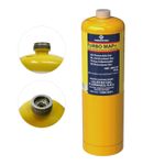 CHEAPEST! Sale! Yellow MAPP / MAP+ Pro Gas Cylinder 453g  Bottle Fast DELIVERY!