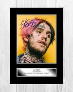 Lil Peep 1 A4 reproduction autograph photograph picture poster choice of frame
