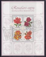 SOUTH AFRICA SG MS470 MNH MINT STAMP SHEET 1979 ROSAFARI ROSE CONVENTION