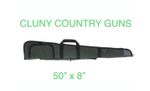 CLUNY Shotgun Rifle Cover Case Fully waterproof fleece lined 50” x 8”, Sealed
