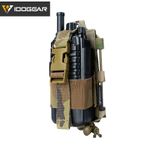 IDOGEAR Tactical Radio Pouch MOLLE Walkie Talkie BAOFENG POFUNG UV5R UV82 Army