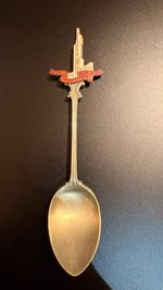 1938 Empire Exhibition Scotland Glasgow Stratton Souvenir Spoon Enamel