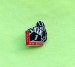 1991 NW200 North West 200 Supporters Club Motorcycle bike badge pin lapel