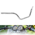 22mm 7/8'' inch Universal Motorcycle Drag Bar Handlebars Chrome For Suzuki GN125