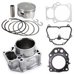 Cylinder Piston Gasket Top End Rebuild Kit For Honda Rancher TRX420 2007~18.