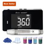 4 in 1 Uric Acid Meter Urine Uric Acid Gout Cholesterol Test Kit Blood Glucose