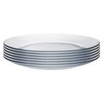 Duralex Lys Extra Large Glass Dinner Plates Tempered 280mm (11") x6