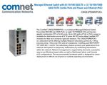 Comnet CNGE2FE8MSPOE+ 2PORT 1000MBPS 8PORT 100MBPS HARDENED SWITCH POE