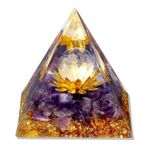 XIANNVXI 2.4" Amethyst Crystal Gemstone Tower,Healing Purple - 