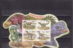 GUINEA BISSAU-2001-DINOSAURS-STAMP SET-MNH
