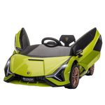 12V Kids Lamborghini SIAN Ride On Car Remote Control Electric Toy Car