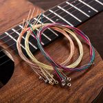 ACOUSTIC GUITAR STRINGS ✅SET OF 6 HIGH QUALITY STRINGS ✅ UK SELLER