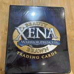 Xena Warrior Princess Beauty And Brawn Trading Card Binder With Cards. Rare