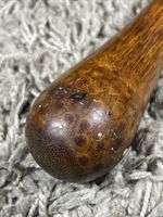 Antique Hardwood  Rounded Pommel Handle walking stick Club Shillelagh Quality