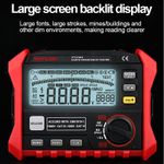 Digital Earth Resistance Tester with 2 Pole and 3 Pole Mode Quick Response