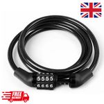 BIKE LOCK HEAVY DUTY STRONG FOR CYCLE MOTORCYCLE MOTORBIKE COMBINATION SECURITY