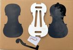 1Set Violin template Stradivari model Violin neck F hole templet Mold 1742 Year
