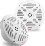 Pyle Outdoor Speakers, 17cm Boat Speakers, 2-Way Marine Speakers, Waterproof and