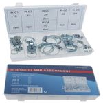 26 Piece Heavy Duty Hose Clamp Jubilee Assorted Stainless Steel Clip Set Box