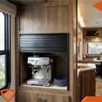 500 x 508mm Campervan/Motorhome Tambour Doors,black Sliding Roller Shutter Door