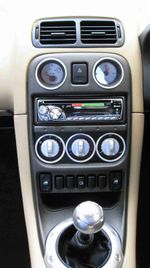 MG MGTF MG TF  SET OF 3 ALUMINIUM HEATER CONTROLS KNOBS DIALS - POL OR BRUSHED