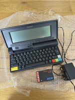 Amstrad NC200 Portable Notebook + PSU + PCMCIA SRAM Card Untested