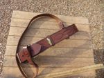 British Army Officers Sam Browne Belt with cross strap-Alkit Services Outfitters