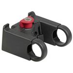 RIXEN & KAUL KLICKfix handlebar mount adapter with security lock 22-26mm