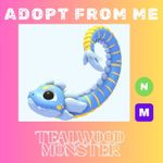 Adopt from Me - Tealwood Monster
