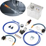 220V 3L Lubrication Spray System Cooler Coolant Pump Oil Mist Sprayer W/ 2 Tubes