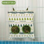 Pet Hay Bag Hanging Feeder Holder Feeding Dispenser for Guinea Rabbit Pig Gifts