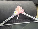Personalised Wedding Wooden Hangers