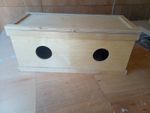 Twin Rabbit/Guinea Pig Show Carry box 16"x10"x10"