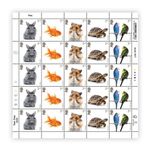 Pets 2nd Class Stamps Sheet of 25 from Royal Mail