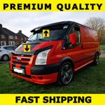 2IN1 FORD TRANSIT MK7 2007-2014 SUNVISOR SUN VISOR & BONNET DEFLECTOR GUARD