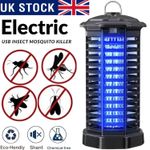 Bug Zapper Electric Insect Killer Mosquito Fly Pest Trap UV LED Indoor Lamp UK