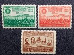 Russia / USSR stamps, year 1949, MI 1394 - 1396. No postmarks. Moscow theatre