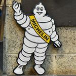 "Michelin Man" Cast Iron Automobilia Reproduction Sign Wall Decor