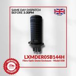 Fibre Optic Dome Enclosure, 5 Entry, IP68, Heat Shrink, 144 Fibre Capacity