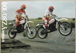 YAMAHA YZ 80/100 Motorcycle Sales Brochure 1980 Ref LIT-3MC-0107235-80E