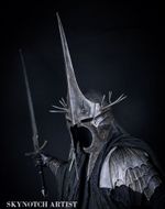 Lord of the rings The Witch King of Angmar Cosplay Costume Dark Nazgul Full Suit