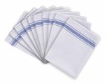 Pack of 20 Cotton Catering Tea Towels Kitchen Restaurant Bar Glass Cloths