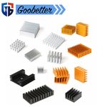 Aluminum Heatsink for IC Chip Small Heat Sink Cooler Radiator Gold Black Silver