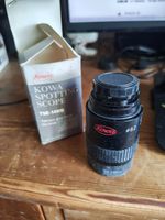Kowa TSN 820 32x wide eye piece new old stock in original box TSE-14WB scope
