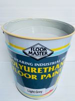 HEAVY DUTY HARD WEARING GARAGE FLOOR PAINT LIGHT GREY LARGE 20LTRS