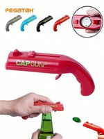 Novelty Cap Gun Style Bottle Opener – Creative Beer Bottle Opener Launcher Shoot